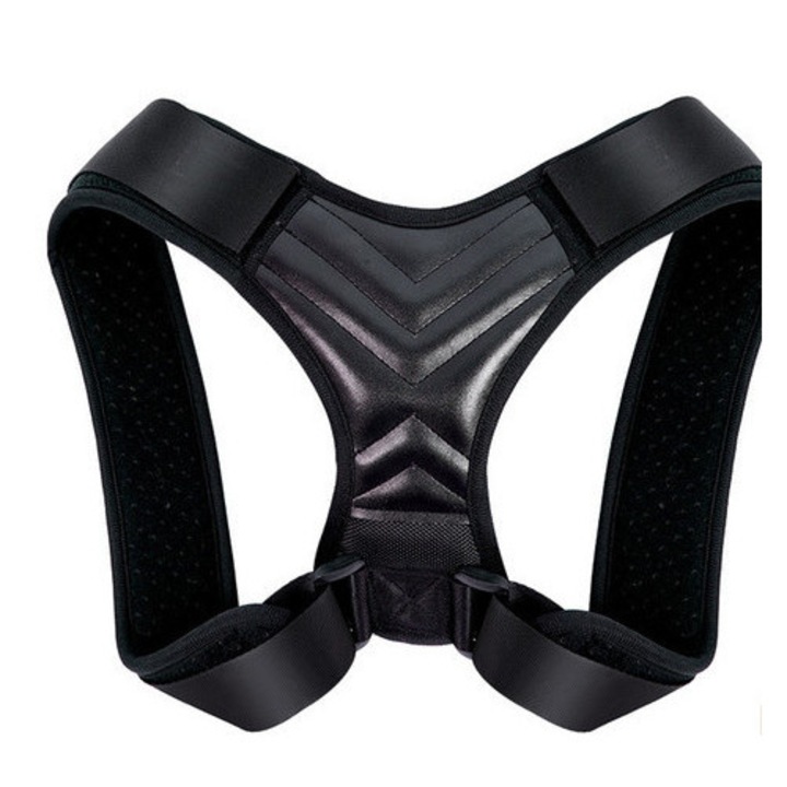 Suport corector ortopedic ZONEY, ajustabil, pentru imbunatatirea posturii, material respirabil, M