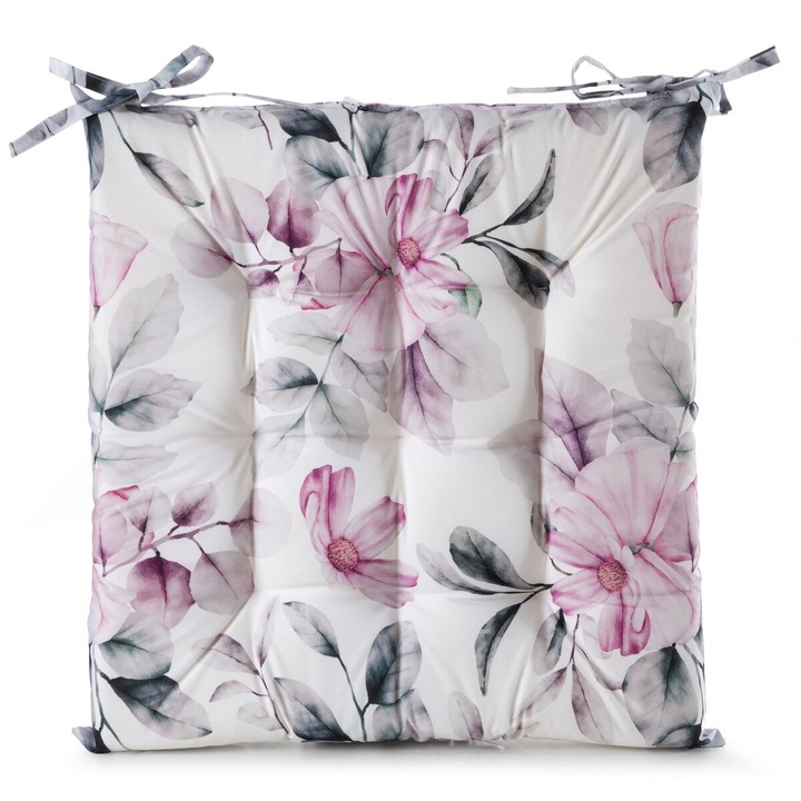 Perna pentru scaun GARDEN30B din tesaturi impermeabile pentru gradina si terasa 40 x 40 cm Eurofirany alb