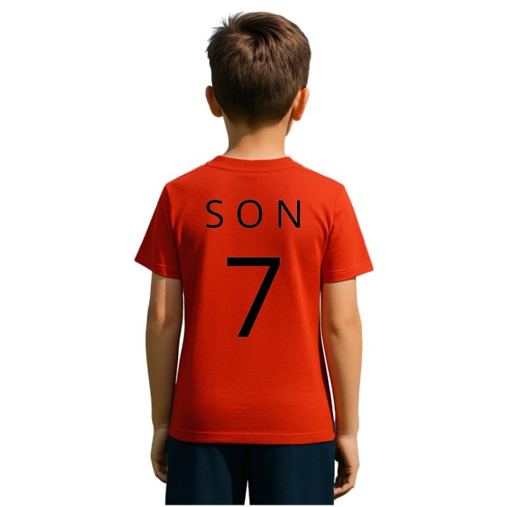 Tricou Sportiv copii Son mix 1 7 Tottenham, Rosu