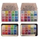 Set de acuarele solide perlate 20 culori, 45g, pentru pictura si creatie artistica