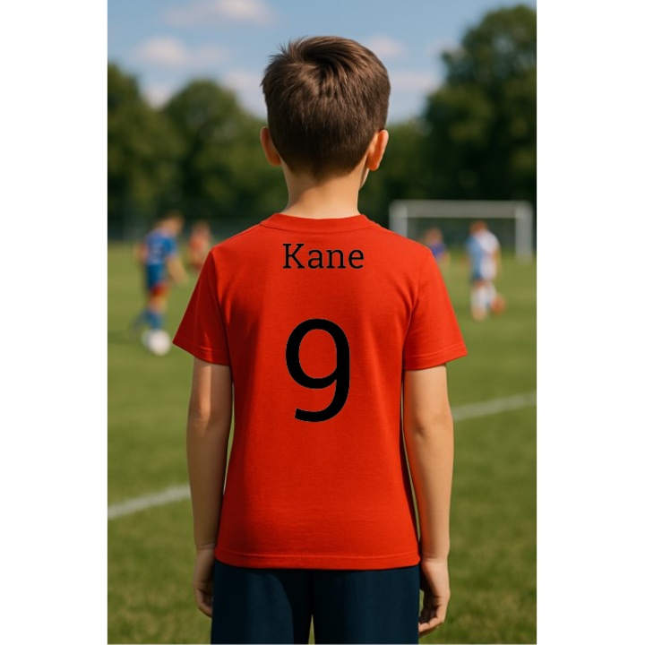 Tricou Sportiv copii Kane mix 1 9 Bayern Munchen, Tottenham, Rosu