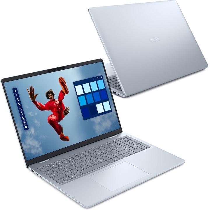 Laptop Dell 16 Plus 1625-2891, 16 hüvelykes 1920 x 1200 érintőképernyő, Intel 258V 8 C / 8 T, 2,2 GHz - 4,8 GHz, 12 MB gyorsítótár, 12 W, 32 GB LPDDR5X, Silver LPDDR5X, Intel 1 TB Graphi S1
