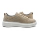 Pantofi casual barbati Goretti, bej nisipiu, din piele intoarsa GOR1050, Bej