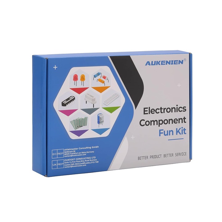 Kit fire de conexiune si panouri, AUKENIEN, 83buc, 4 panou, 14 fire forma U si 65 fire, dimensiuni diferite