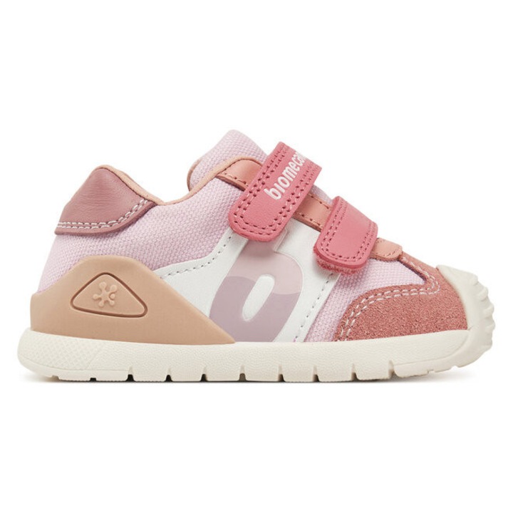 Pantofi sport fete Biomecanics, 305209214, Textil, 18 EU, Roz