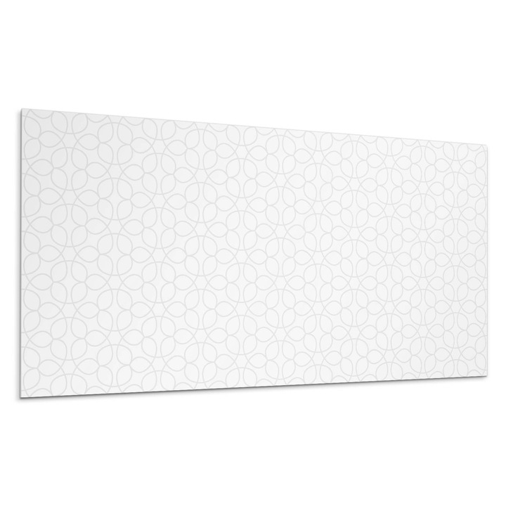 Dekoratív vinil panel, Wallfluent, Finom körök pasztell tónusokkal, Szürke, 100x50 cm, 010310540010000033484