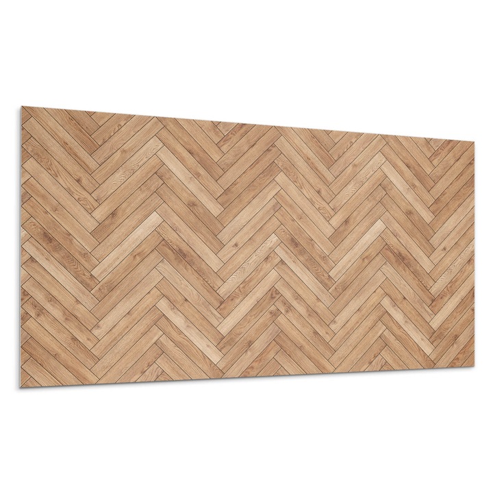 Öntapadó dekoratív panel, Wallfluent, Halszálkás stílusú tábla, Kék, 120x60 cm, 010310540040000276723