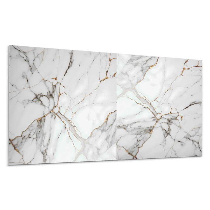 Öntapadó dekoratív panel, Wallfluent, Márvány stílus elegáns változatban, Bézs, 120x60 cm, 010310540040000276751