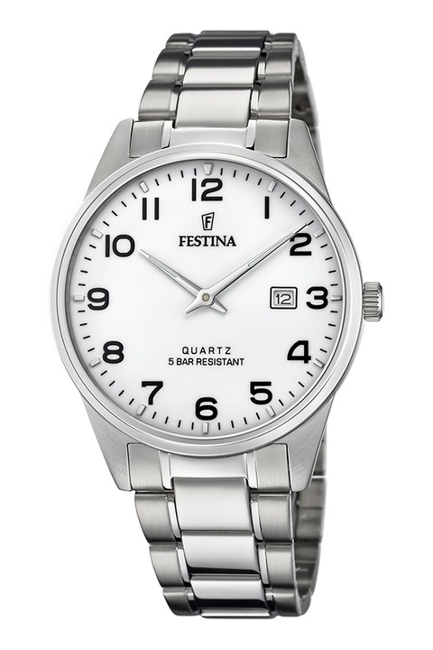 Festina, Часовник от неръждаема стомана, Сребрист