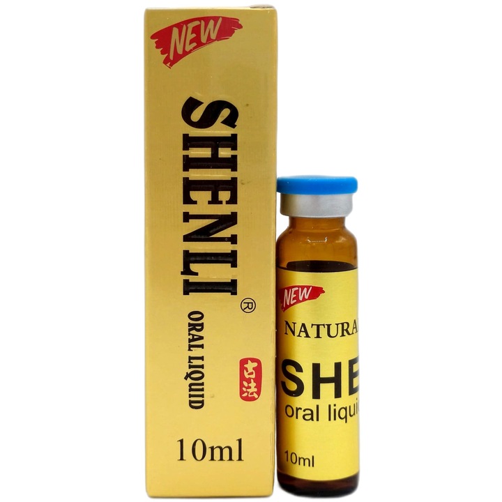 Shenli Oral supliment lichid pentru potenta Superior Quality, 1 fiola x 10ml, Oriental Herbal
