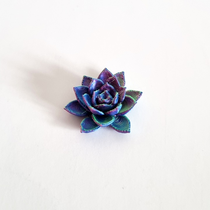 Marturie nunta figurina floare 3D, Zenini, multicolor, 3 cm