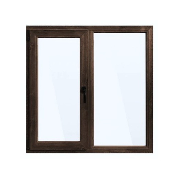 Fereastra, Tamistef, PVC, profil Selective 6 camere, 1450x1150 mm, maro