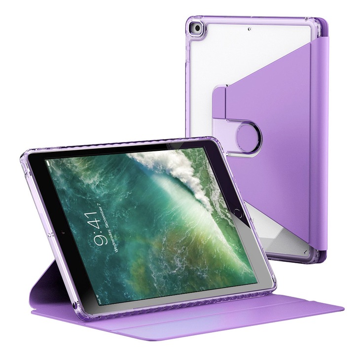 Защитен калъф за iPad 9.7 2017/2018, B67, Lexgard, Plum Violet