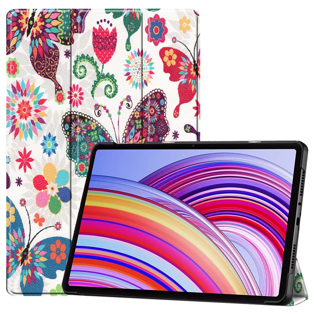 Husa Protectie pentru Xiaomi Noble Redmi Pad Pro/Noble Redmi Pad Pro 5G/Poco Pad, H50, Nanotextil, Butterfly
