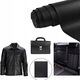 Set de reparatii autoadezive din piele ecologica, piele ecologica pentru reparatii, auto-adeziva, mari, 50x137 cm, pentru canapele, genti, jachete, scaune auto, mobilier, negru