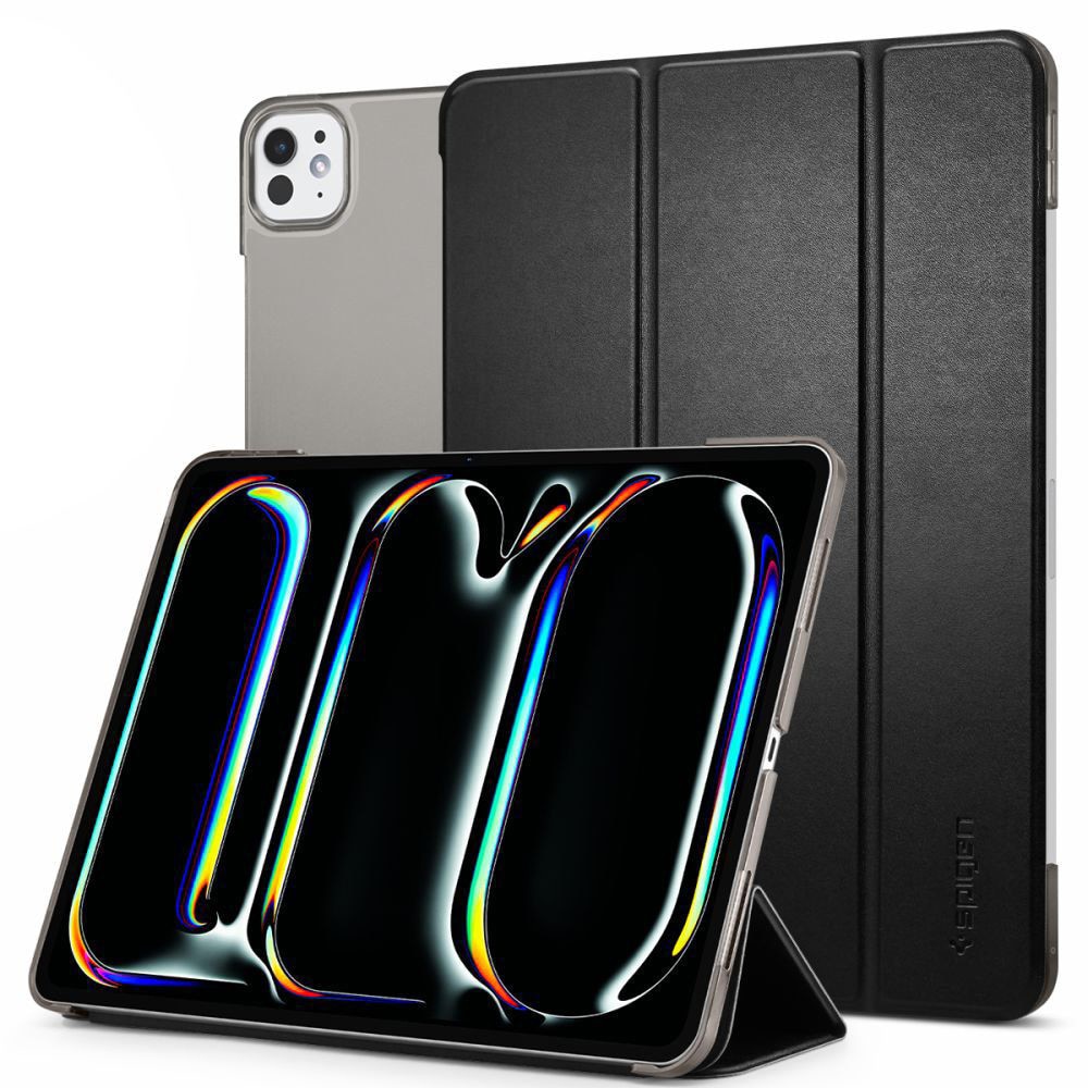 Husa Protectie pentru iPad Pro 11 2024, H64, TPU, Deep Dark
