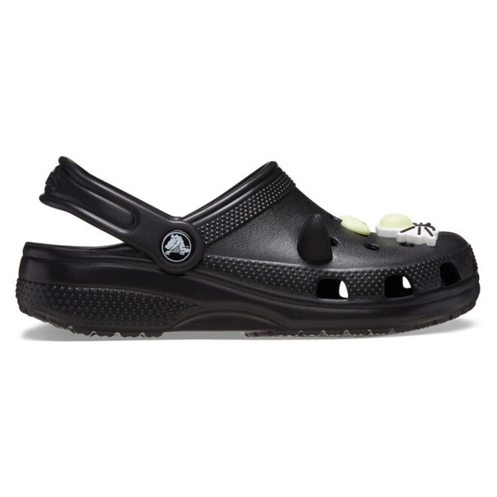 Papuci fete Crocs, 304506666, Sintetic, Negru, Negru