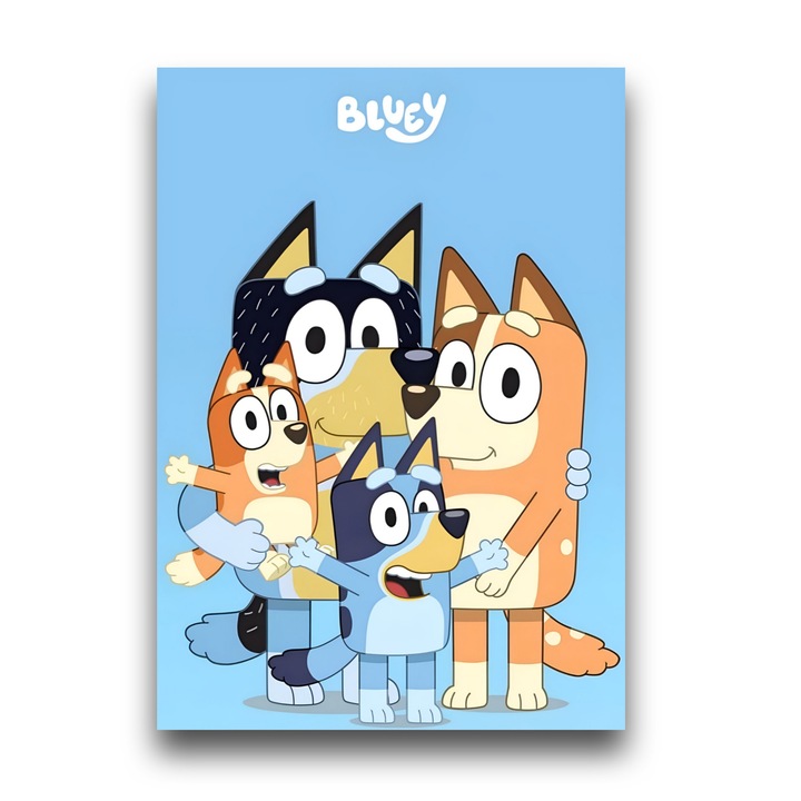 Tablou Canvas 50x70cm, Bluey