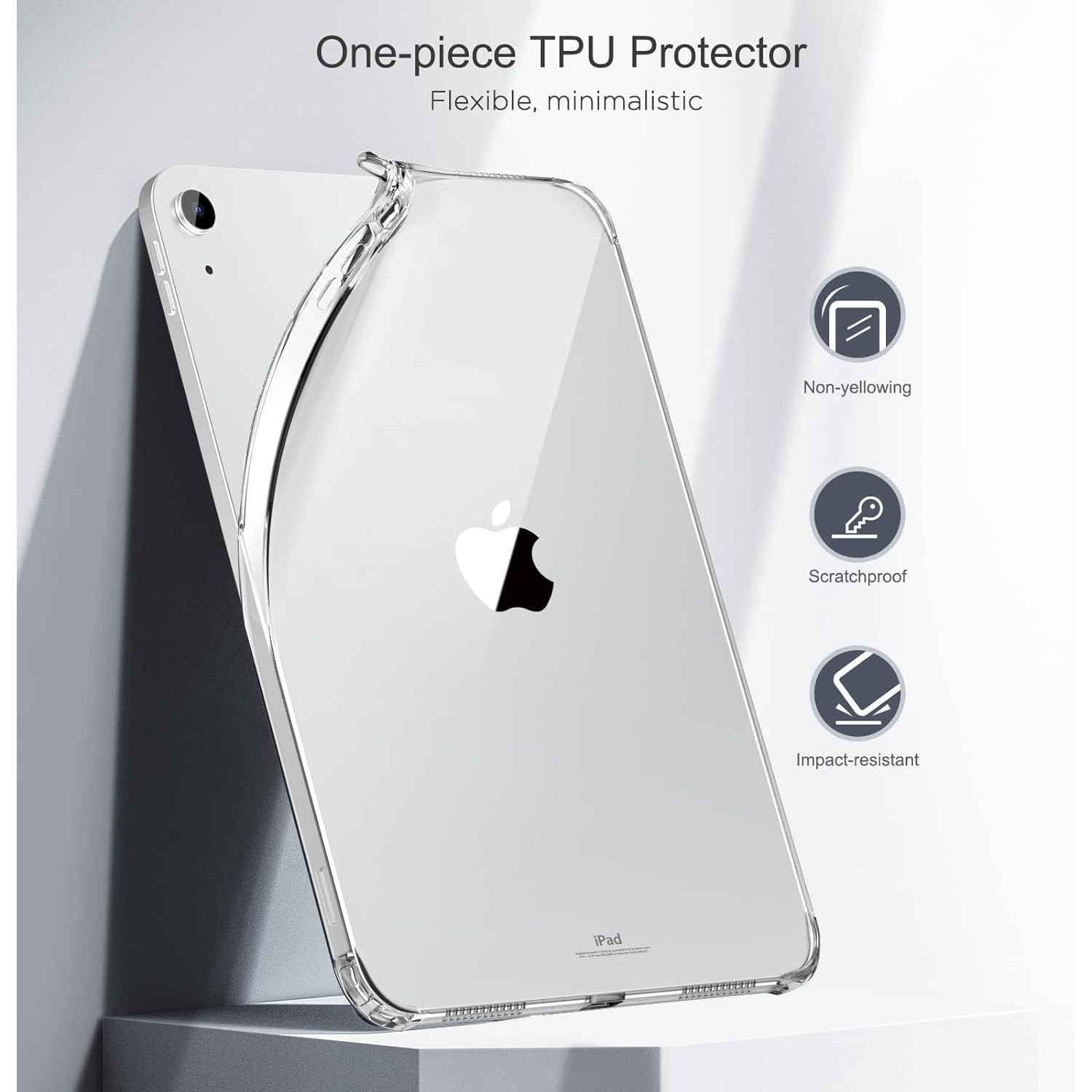 Husa pentru Tableta iPad 11 (A16) 2025 / iPad 10 2022 10.9 inch, Silicon TPU, Transparenta