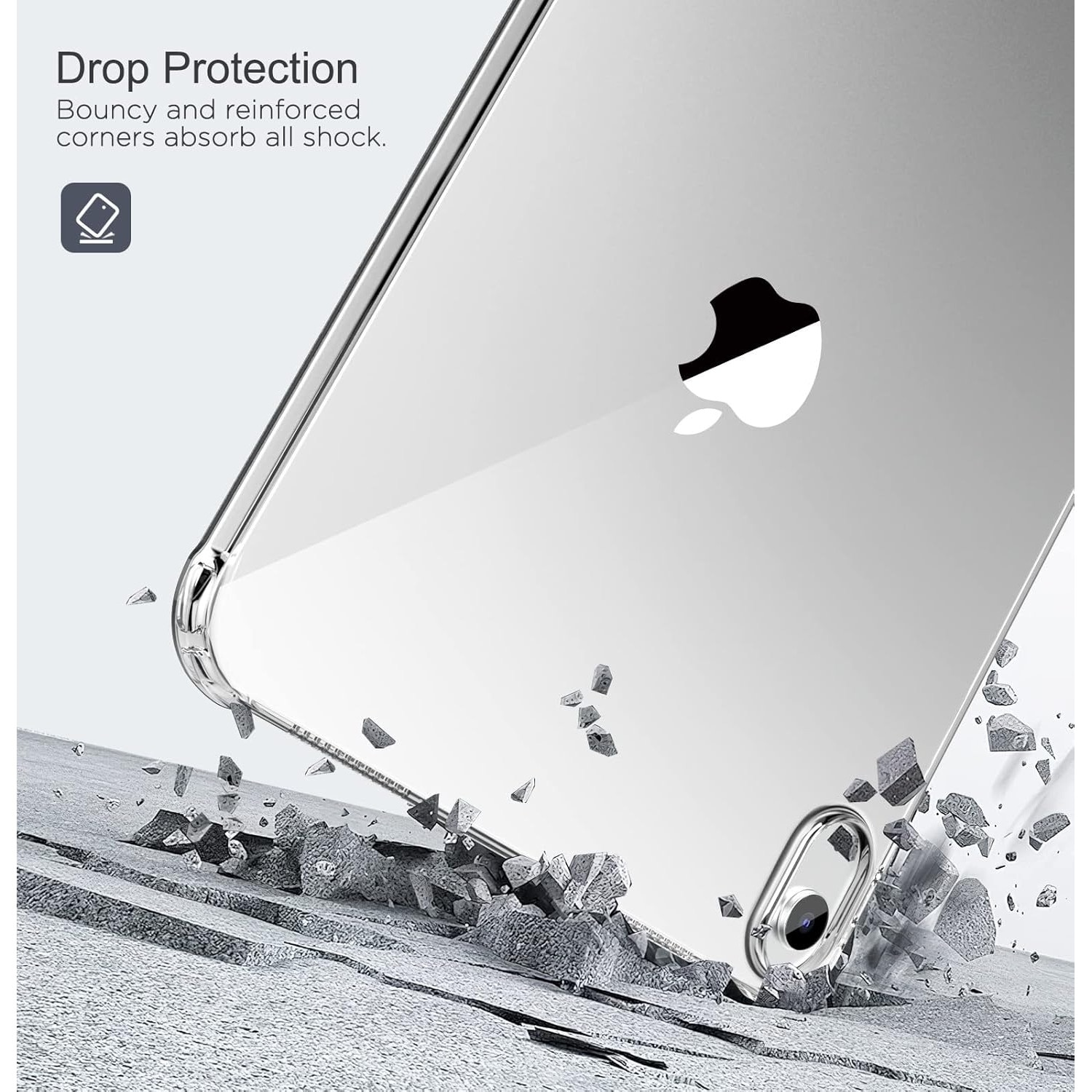 Husa pentru Tableta iPad 11 (A16) 2025 / iPad 10 2022 10.9 inch, Silicon TPU, Transparenta