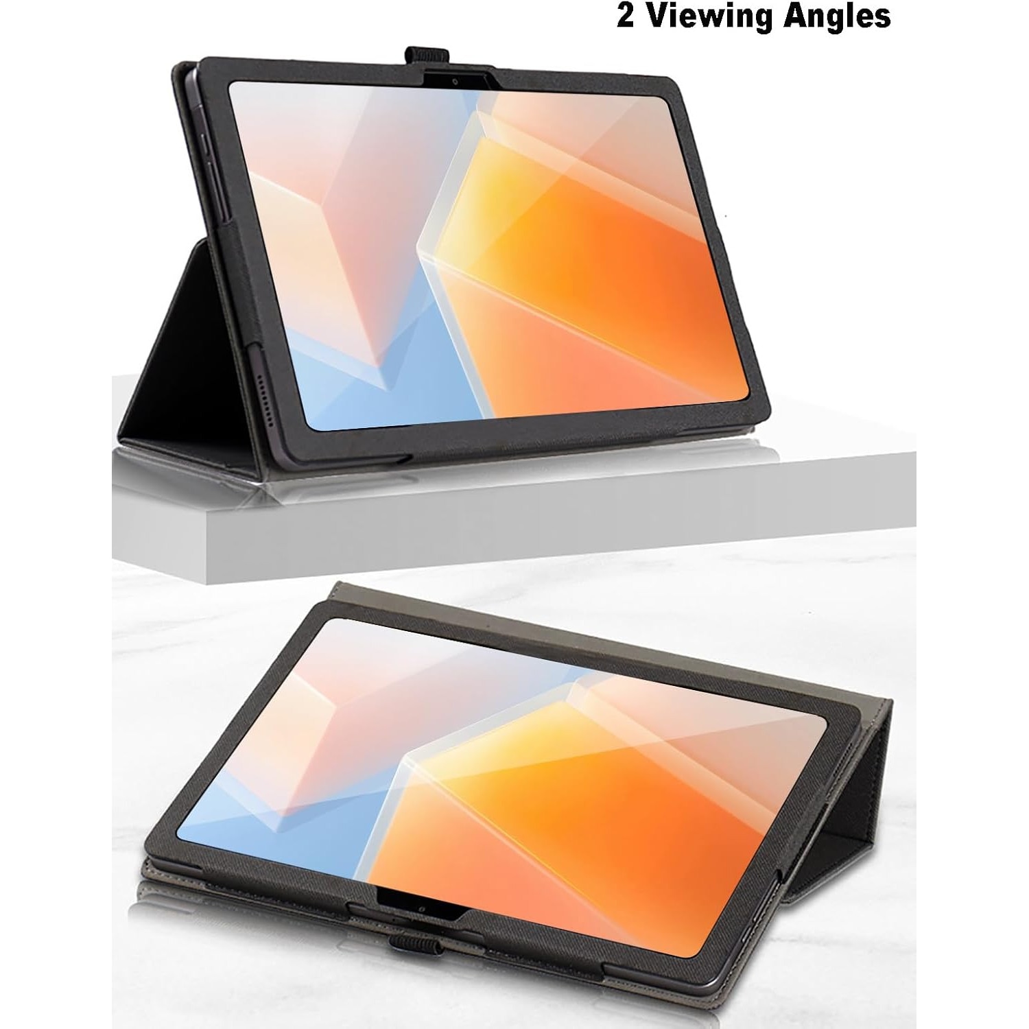 Husa pentru tableta Blackview Tab 16 Pro, 11.0", Curea pentru Mana, Suport Stylus, Denim