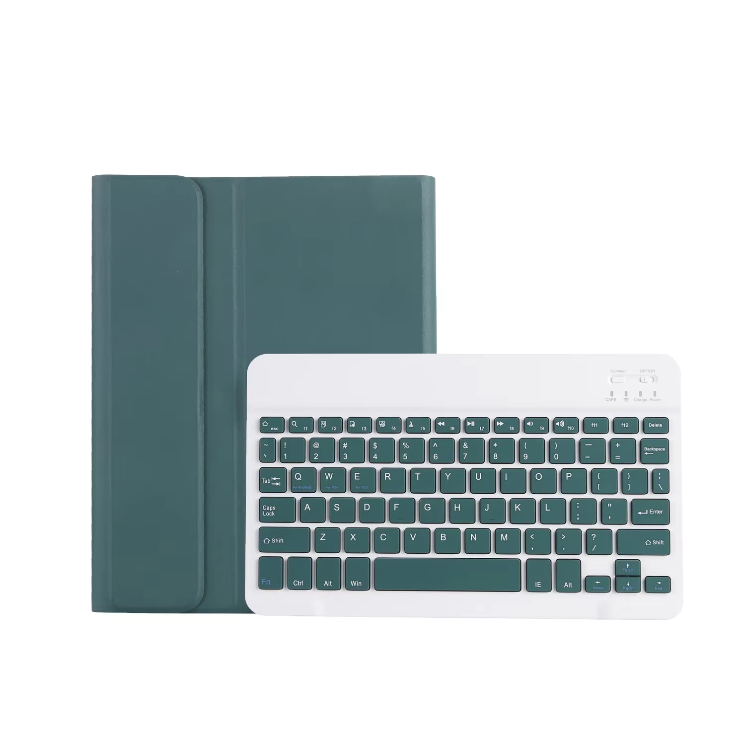 Husa cu tastatura pentru tableta Lenovo IDEA Tab PRO, 12.7 inch, verde