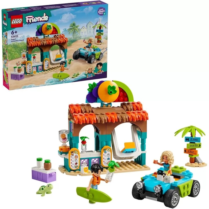 LEGO Friends – tengerpart, Smoothie Stand (42625)