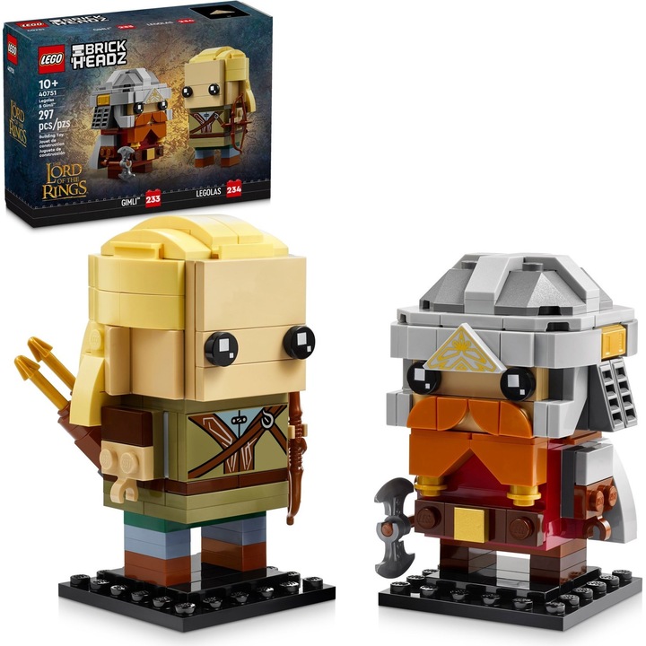 LEGO figurák, BrickHeadz – Legolas és Gimli