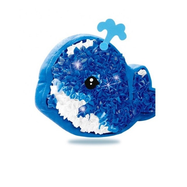 Комплект за творчество възглавница за деца, Dream Kids, Делфин, интерактивна играчка, многоцветен, 30x45см