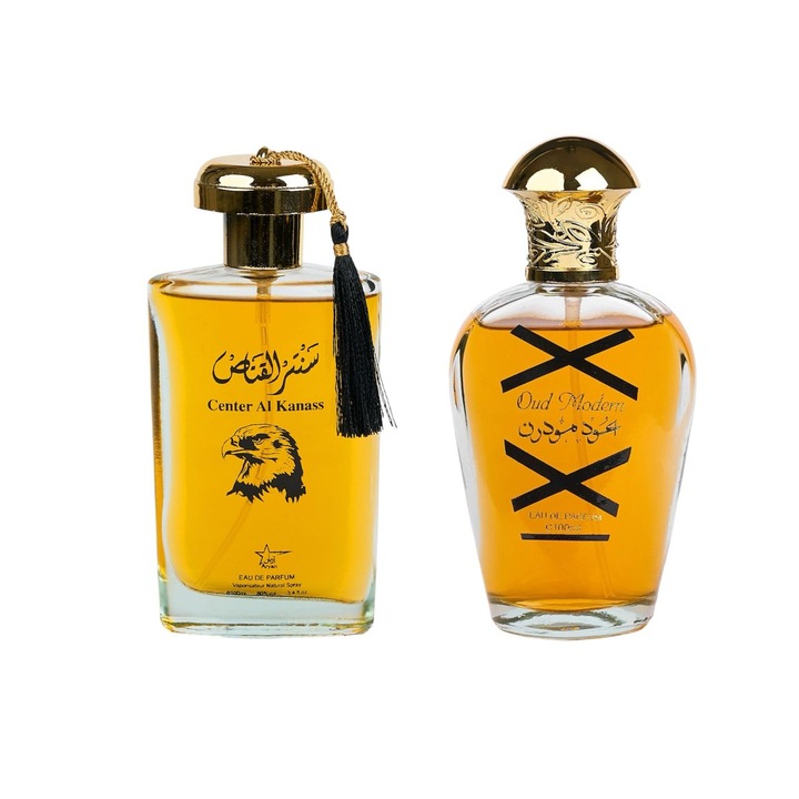 Eau de Parfum Set, Al Kannas Center / Oud Modern, Férfi, 2x100 ml