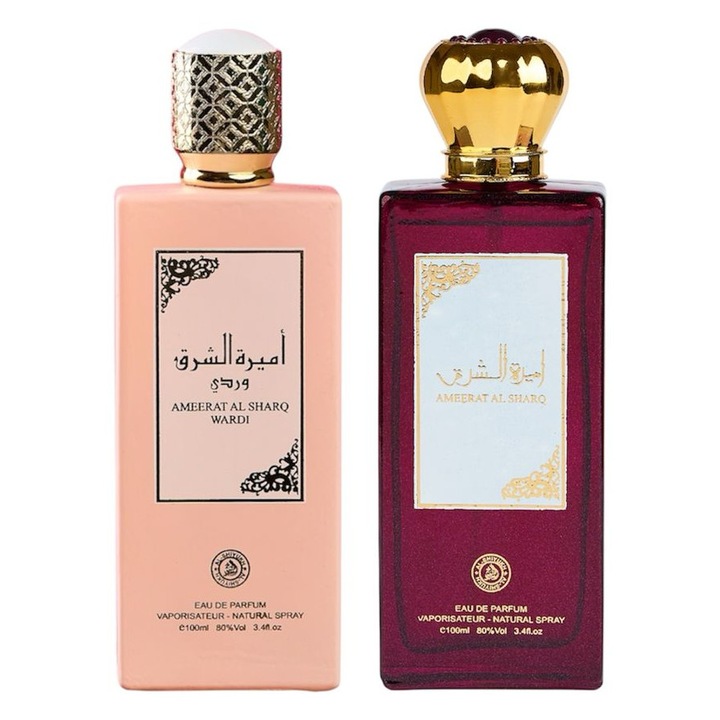 Eau de Parfum szett, Ameerat Al Sultan / Ameerat Al Sultan Wardi, női, 2x100 ml