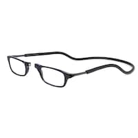 Ochelari de vedere, cu lentile anti-lumina albastra, dioptrie +3.00, negru, cu contur, pentru barbati
