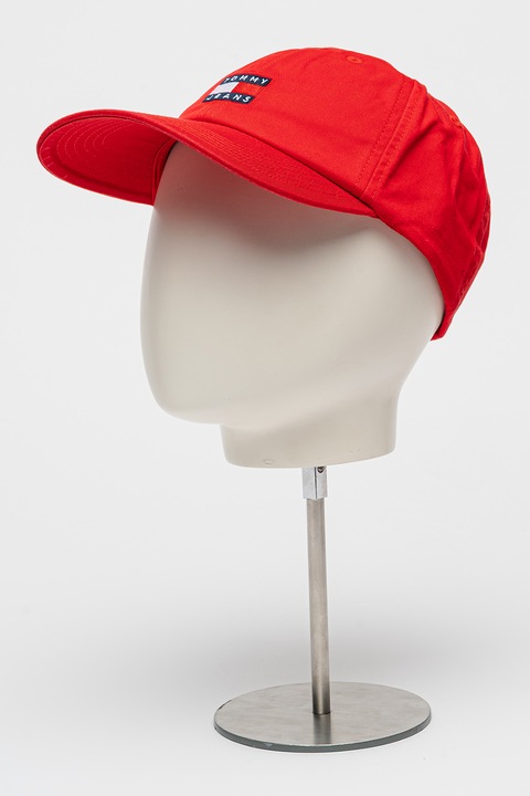 Tommy Jeans, Sapca din bumbac organic Heritage, Rosu, One-Size