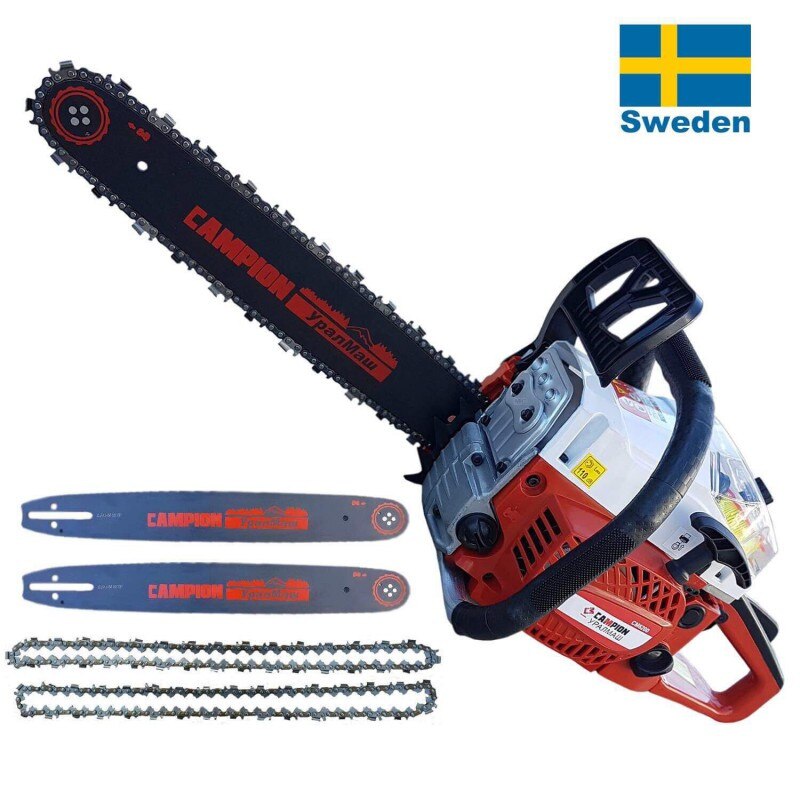 Pachet Promo 2019 Drujba Campion Uralmash 6200, 3.4 Cp, 2 lame, 2 lanturi