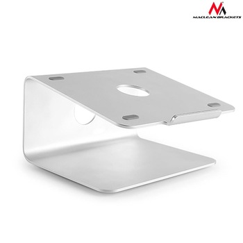 Suport elegant pentru laptop, aluminiu, Argintiu Suport elegant pentru laptop, aluminiu, Argintiu