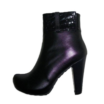 Botine cu platforma si toc inalt,D&J,Exclusive, Negru Botine cu platforma si toc inalt,D&J,Exclusive, Negru