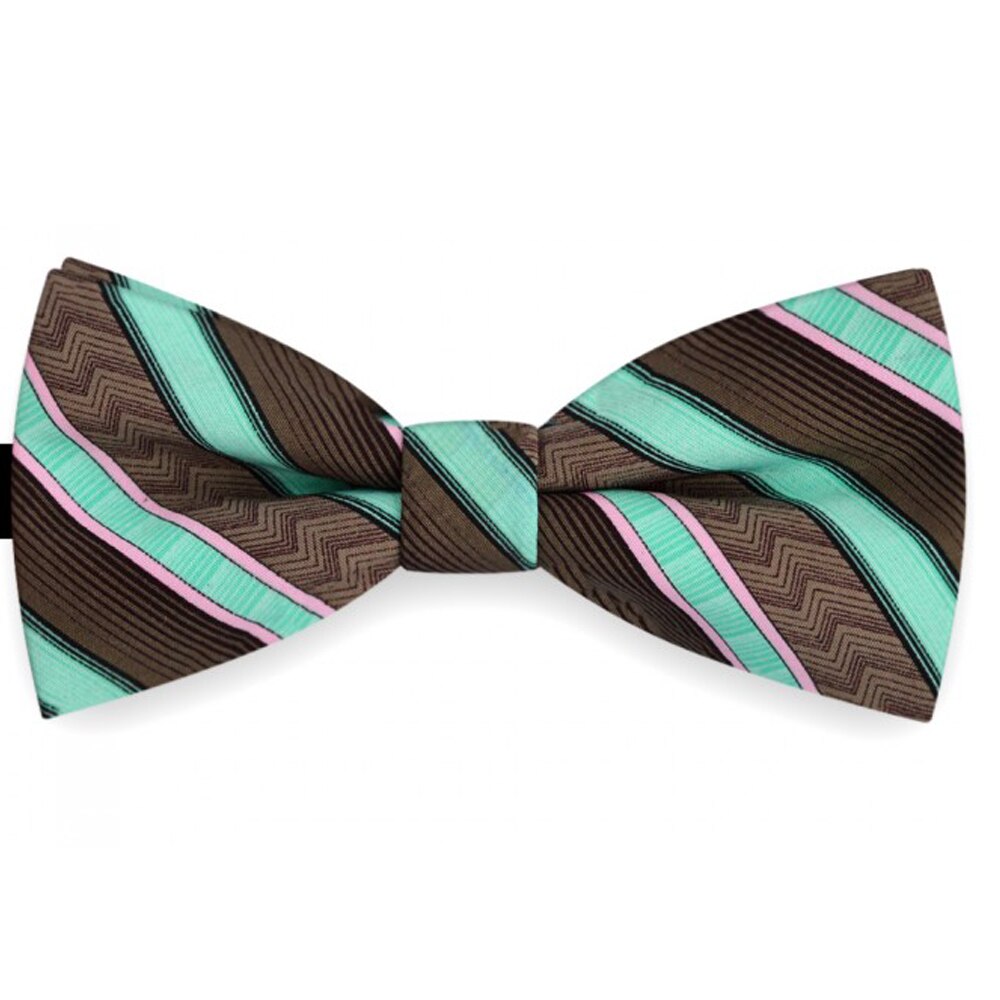 Papion barbati maro, clasic, dungi turcoaz