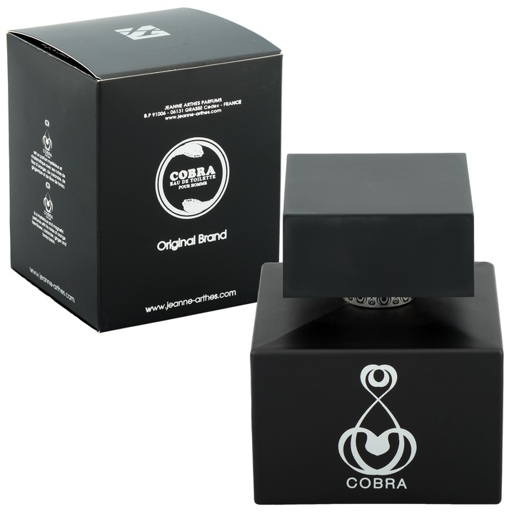 Apa de Toaleta Jeanne Arthes Cobra, 100 ml, Barbati