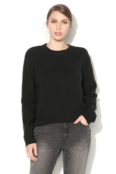 Cheap Monday, Pulover cu decupaj pe partea din spate, Negru, L Cheap Monday, Pulover cu decupaj pe partea din spate, Negru, L