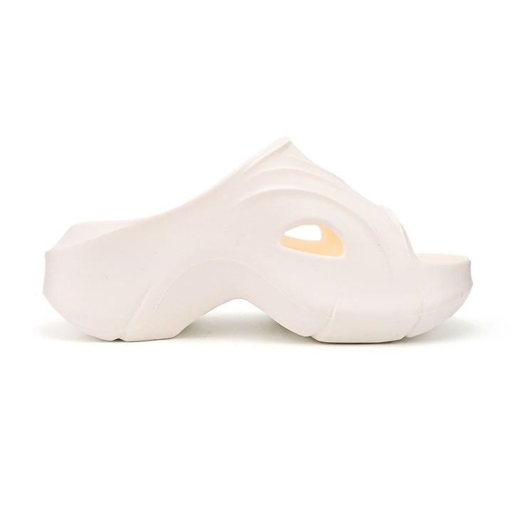 Papuci Casual De Dama,Din Spuma,Usoara,SA44, Alb, 38-39