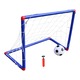 Set poarta fotbal pentru copii Fokelyi, 1 minge, portabil, pliabil, pentru antrenament in aer liber, dimensiuni compacte