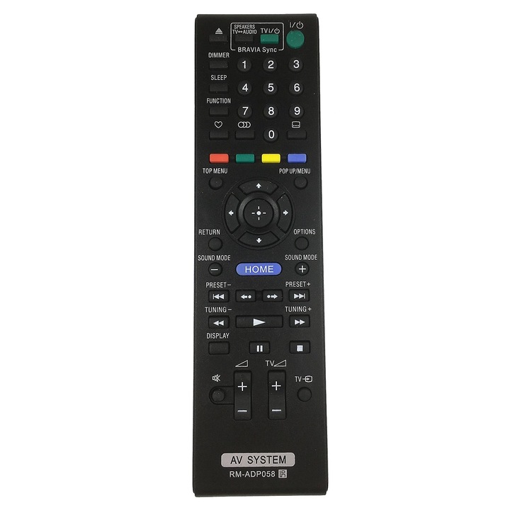 Telecomanda -ADP058 pentru Home Theater, compatibila cu BDV-E280 si BDV-E380, neagra