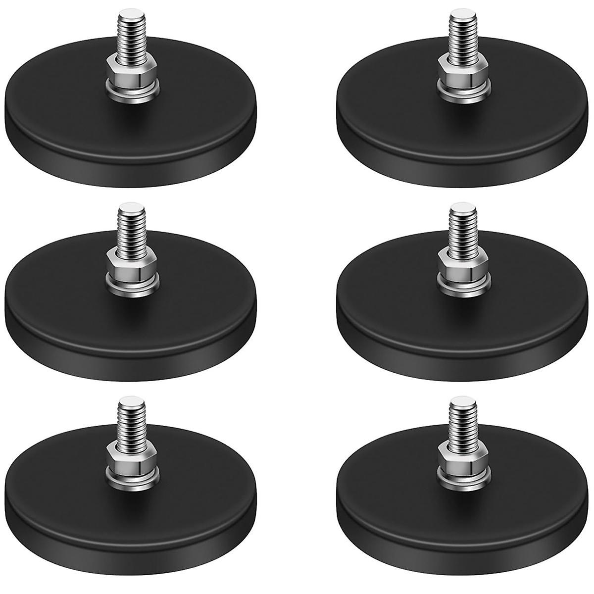 M6 セット Set 6 magneti cu filet M6, baza magnetica neodim cu acoperire din
