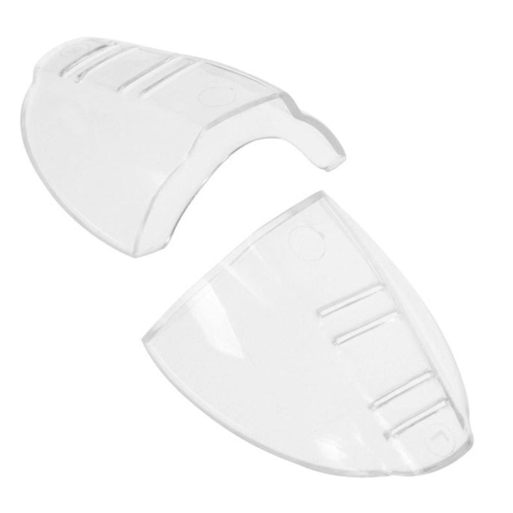 Protectii laterale transparente pentru ochelari, set de 2, material poliuretan, 5x4.5x2cm