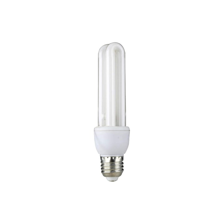 Set 4 becuri E27 spirale, 2U 20W, U-shaped, 2700-6400K, 220V, 300-1200 lumeni