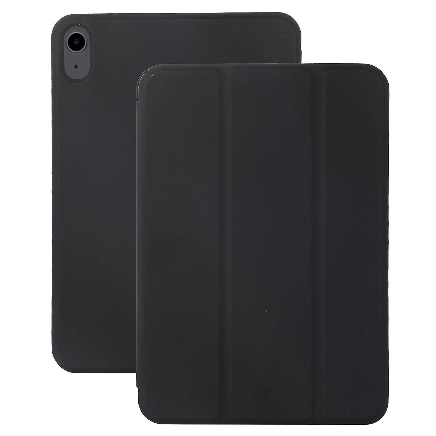 Husa tableta pentru iPad Air 11 (2024), tri-fold, din piele PU, sistem magnetic, verde, set