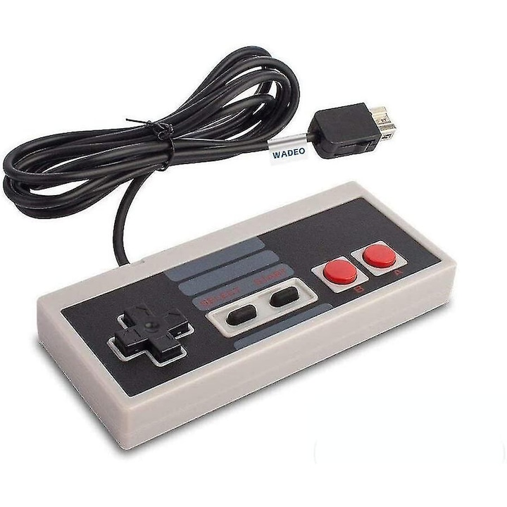Controler NES Classic Mini cu cablu de extensie 6ft pentru sistem Nintendo