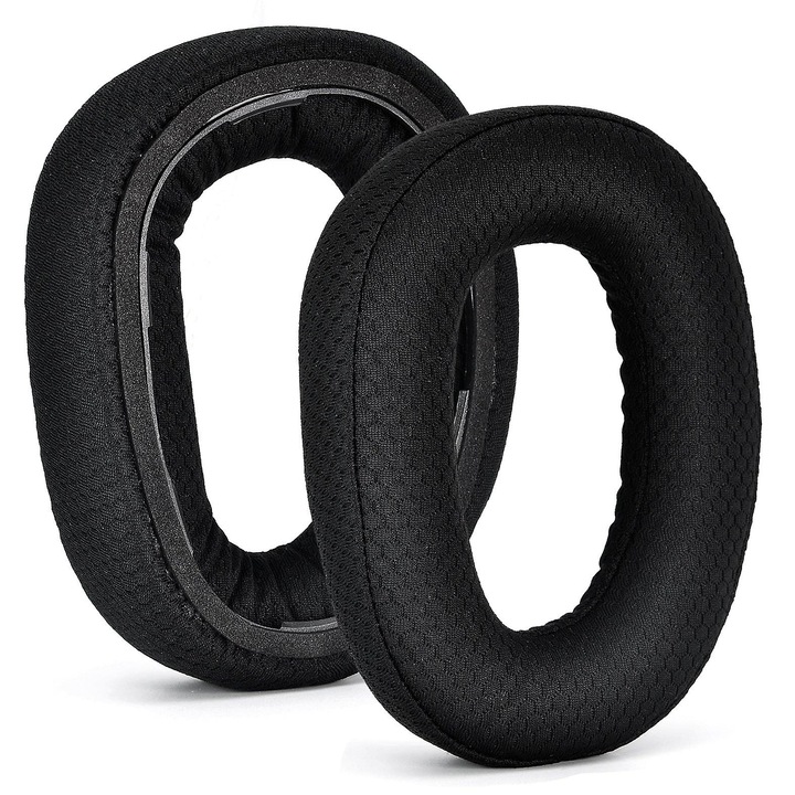 OEM 2 fülpárna készlet, Kompatibilis a Sennheiser GSP 670 / GSP 500 / GSP 600 fejhallgatókkal, Fekete
