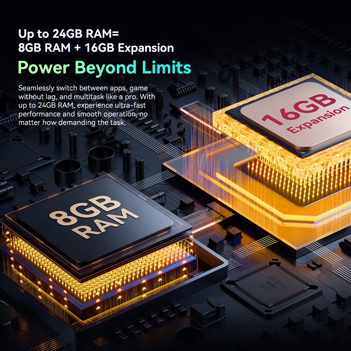 Telefon mobil Blackview BL7000, 5G, 6.78" FHD+, 24GB RAM(8GB + 16GB extensibili), 256GB ROM, Android 15, 7500mAh, 8 cores, Dual SIM, Arm Mali-G57 MC2, NFC/Amprenta/caracteristici faciale, Portocaliu