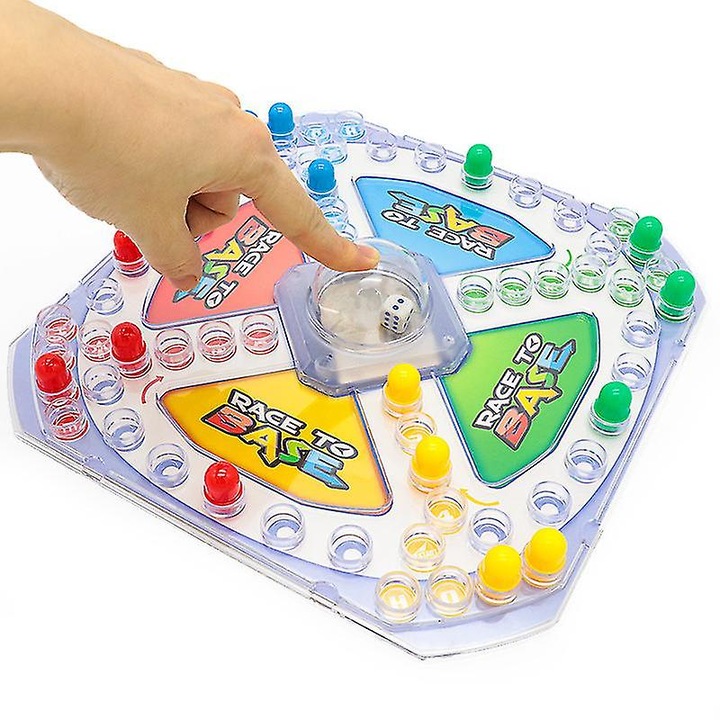 Társasjáték gyerekeknek, Race to Base, 2-4 játékos, 5 év+